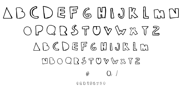 Klam font