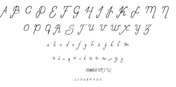 Sweet Lady font