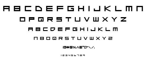 Low Gun Screen font