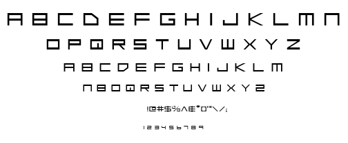 Low Gun Screen font