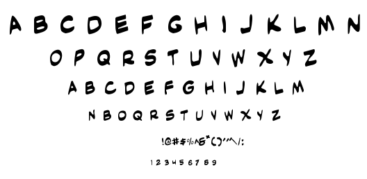 Masked Marvel font