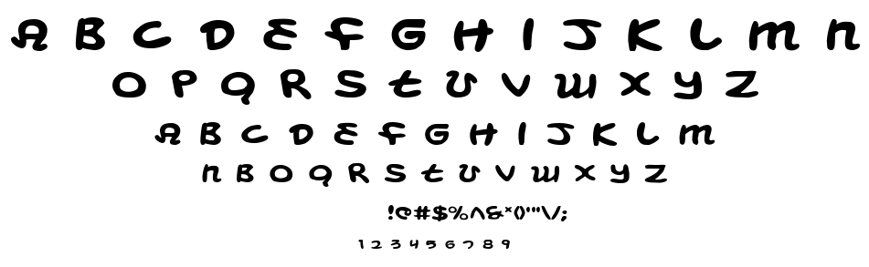 Magic Beans font