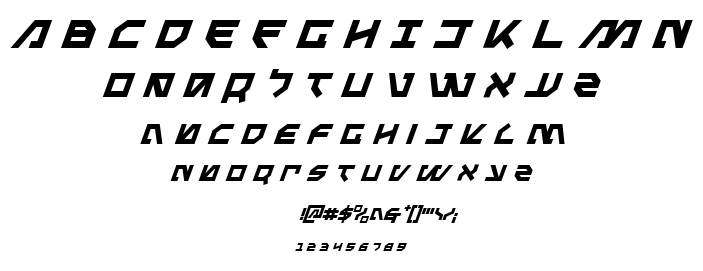 Metalstorm font