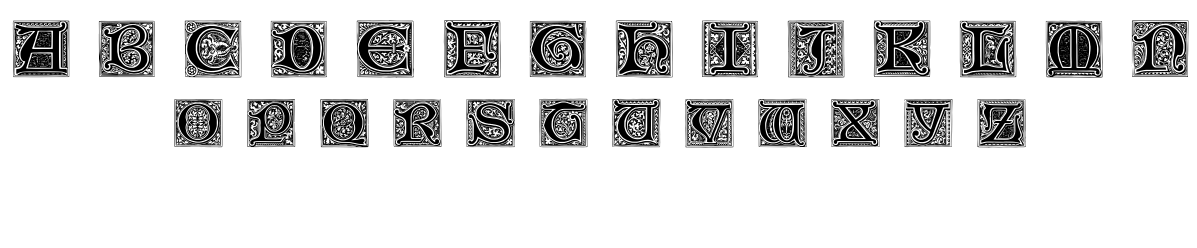 MEDIEVAL VICTORIANA font