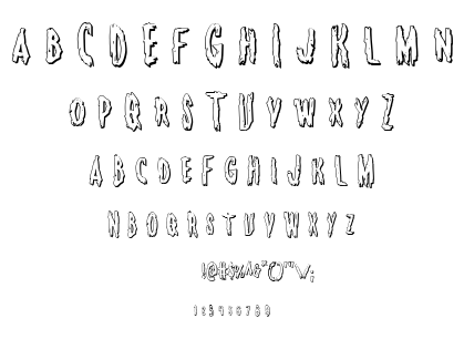 Monsterama font