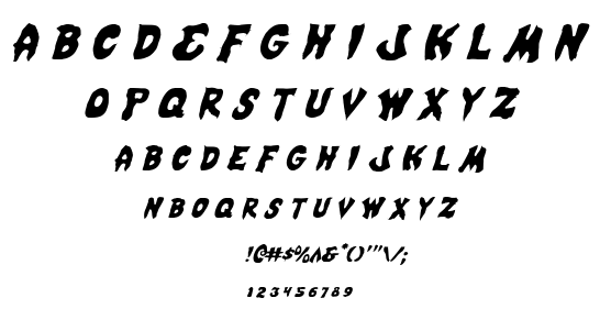 Mystic Singler font