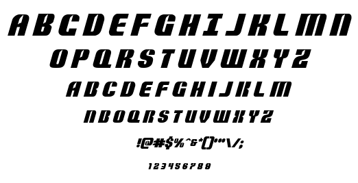 Nightwraith font