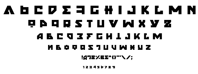 Nyet font