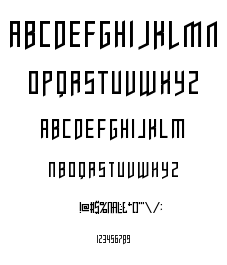Opulent Fiend font
