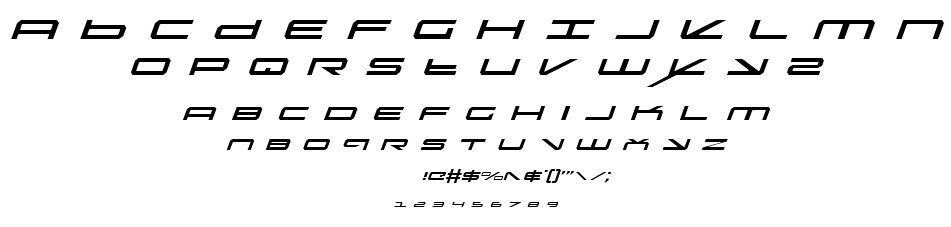 Oramac font