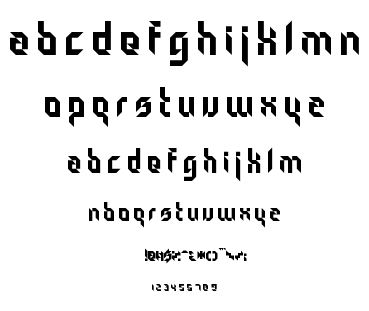 Particulator font