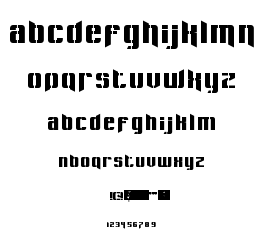 Pastcorps font