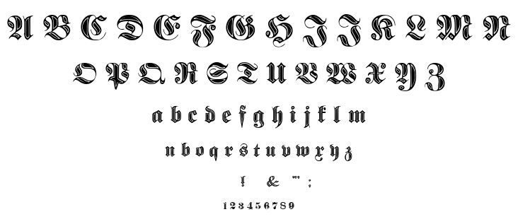 Proclamate font