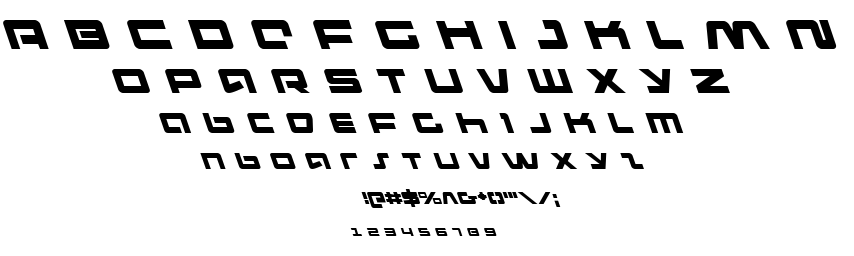 Pulse Rifle font