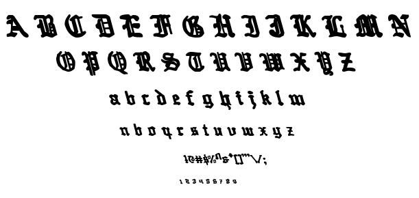 Quest Knight font