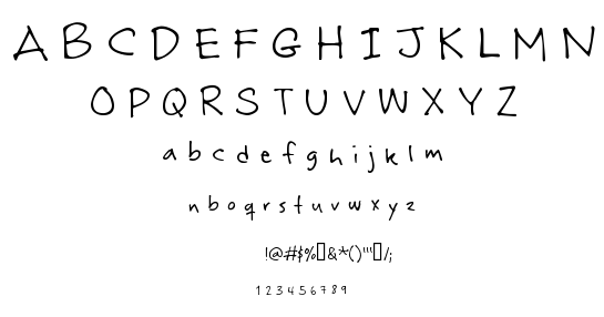 Rabiohead font