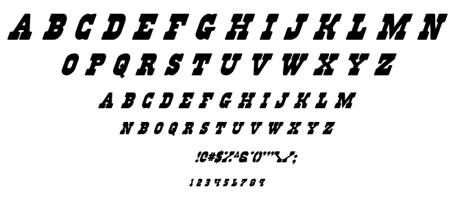 Regulators font