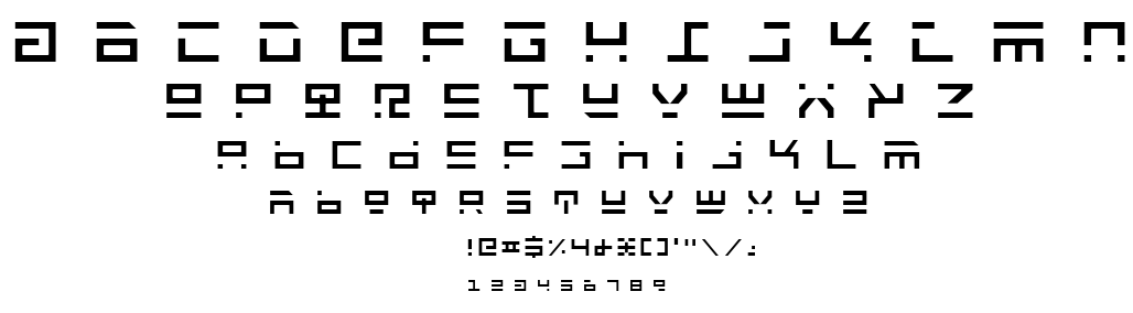 Rocket Type font