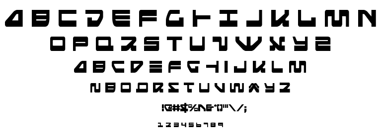 Searider Falcon font