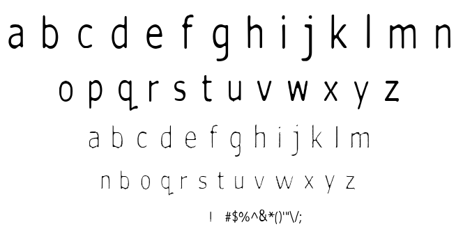 Silent Witness font