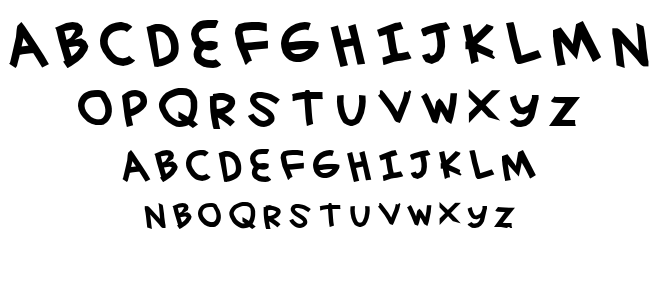 Simplehand font