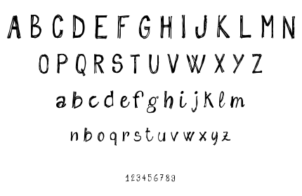 Sketch Me font