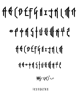 Sorrier Statements font