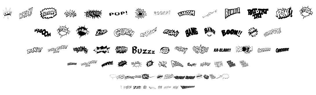 Sound FX font