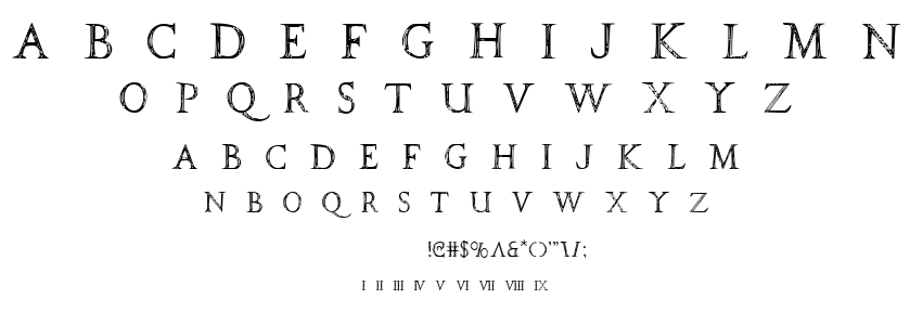 SPQR font