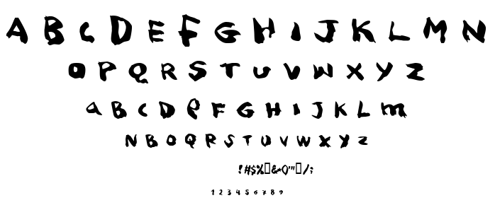 Squitcher font