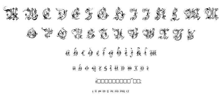 Strelsau font