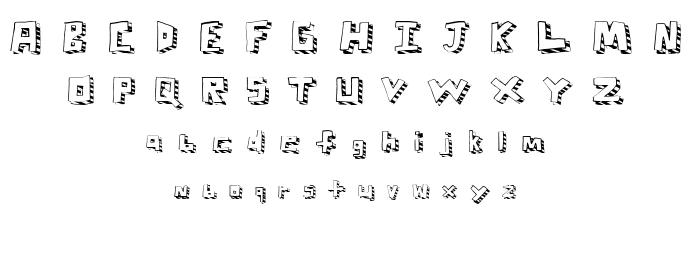Stripefest font