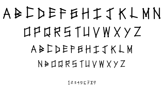 Tapetype font