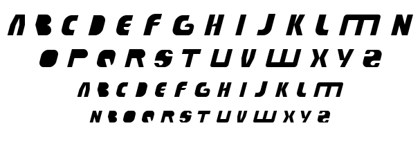 techno tech font