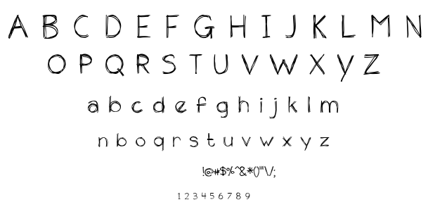 The Unseen font