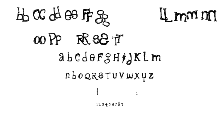 the quiet scream font