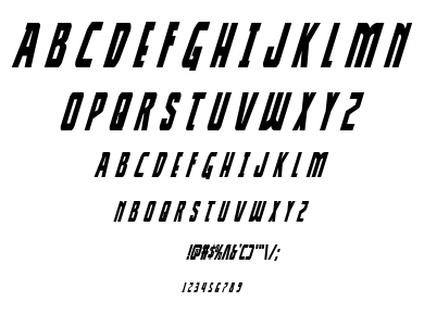 Thunder-Hawk font