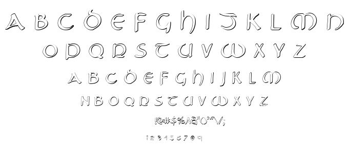 Tristram font