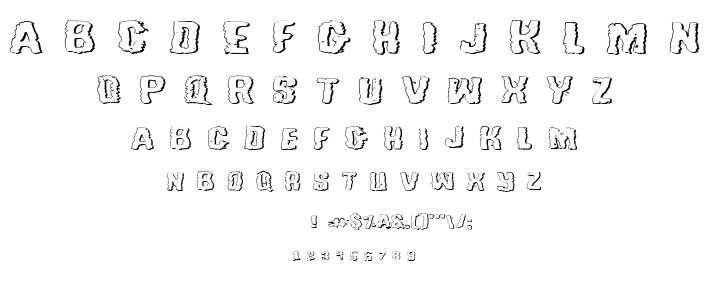 Tussle font