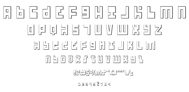 Ufo Hunter font