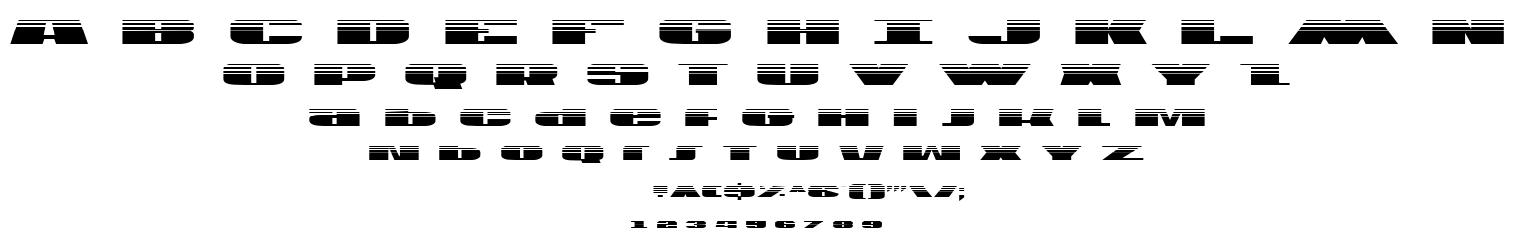 USA font