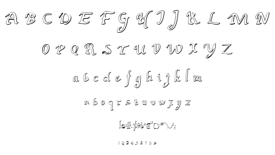 Valley Forge font