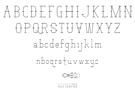 Vloderstone font
