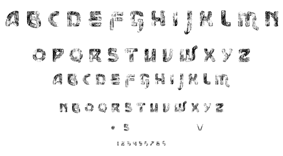 Vtks Message font