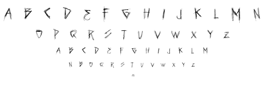 Vtks Seven font