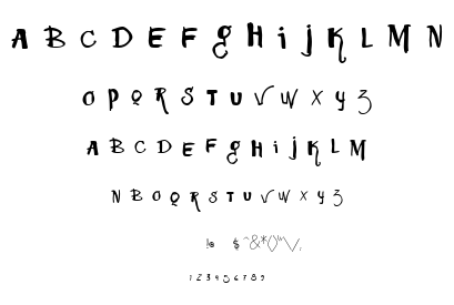 Vtks Squizita font