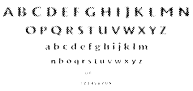 VTKS Trunkset font