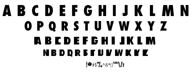 Watchmen font