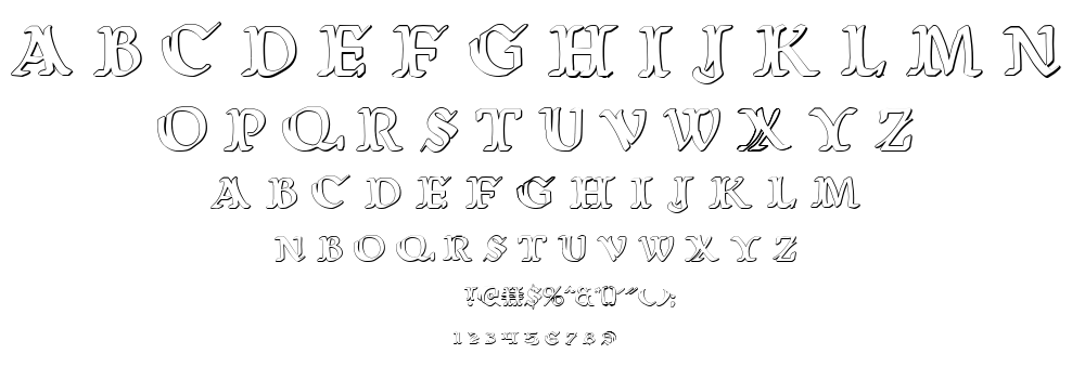 Wars of Asgard font