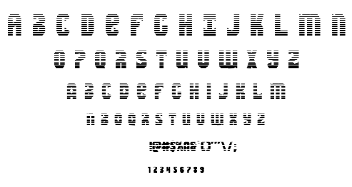 Warrior Nation font